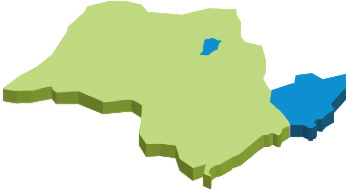 Mapa das Delegações APRAG